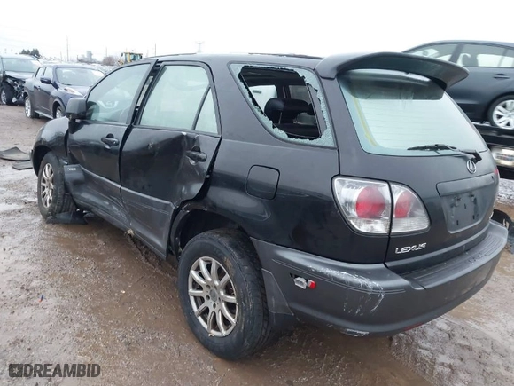 2001 Lexus RX 300 with VIN JTJHF10U610194154, listed as a IAAI auction lot 41490336 with 272,494 mi miles. Bid and sale history available at carsss.com. Image 3.
