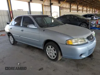2000 Nissan Sentra XE with VIN 3N1CB51DXYL353188, listed as a Copart auction lot 56490115 with 190,643 mi miles and Salvage title. Bid and sale history available at DreamBid. Image 4.