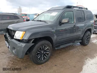 2005 Nissan Xterra S with VIN 5N1AN08W55C640026, listed as a IAAI auction lot 41031437 with 232,305 mi miles. Bid and sale history available at carsss.com. Image 2.
