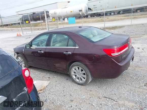 2011 Lincoln MKZ with VIN 3LNHL2GC9BR769486, listed as a IAAI auction lot 41191841 with 59,087 mi miles. Bid and sale history available at carsss.com. Image 3.