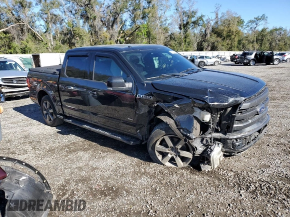 2015 Ford F-150 XLT with VIN 1FTEW1EG2FFB94763, listed as a Copart auction lot 45624385 with 173,654 mi miles and Salvage Title. Bid and sale history available at carsss.com. Image 4.