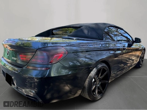 2014 BMW 6 Series z VIN WBAYP9C52ED16921, wystawiony jako Copart lot #55470855 z przebiegiem 101 777 mil mil oraz Czysty tytuł • Clean title. Historia ofert i sprzedaży dostępna na DreamBid. Obrazek 4.