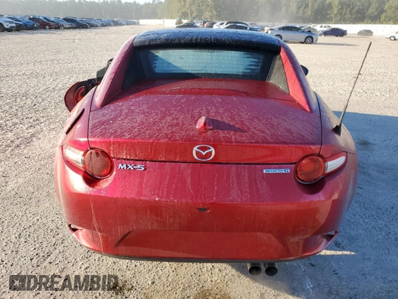 2023 Mazda MX-5 Miata Grand Touring with VIN JM1NDAM71P0559428, listed as a Copart auction lot 76596984 with 7,237 mi miles and Salvage title. Bid and sale history available at DreamBid. Image 6.