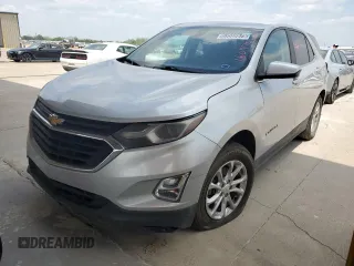 2021 Chevrolet Equinox LT z VIN 2GNAXUEVXM6160970, wystawiony jako Copart lot #53558975 z przebiegiem Nie podano mil oraz Szkoda całkowita • Salvage title. Historia ofert i sprzedaży dostępna na DreamBid. Obrazek 1.