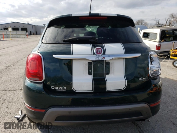 2016 FIAT 500X Trekking Plus с VIN ZFBCFYET2GP345497, выставлен на аукционе Copart как лот 86640434 с пробегом 153 995 миль миль и Списание • Salvage title. История ставок и продаж доступна на DreamBid. Изображение 6.