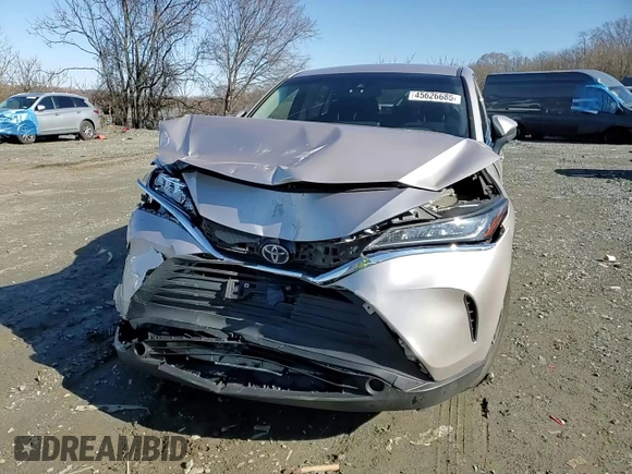 2022 Toyota Venza LE with VIN JTEAAAAH0NJ106277, listed as a Copart auction lot 45626685 with 62,711 mi miles and Salvage Title. Bid and sale history available at carsss.com. Image 11.