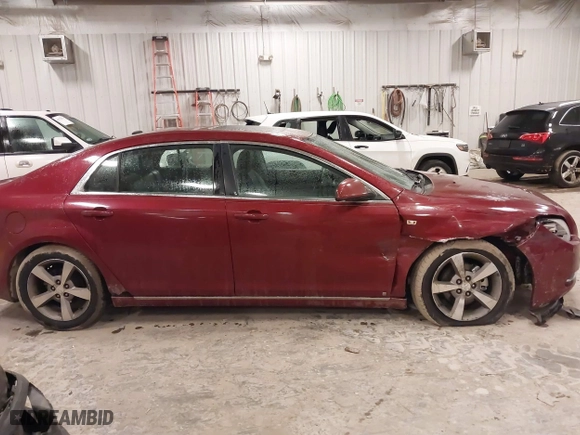 2008 Chevrolet Malibu LT w/2LT with VIN 1G1ZJ57B38F285576, listed as a IAAI auction lot 41663881 with 182,210 mi miles. Bid and sale history available at carsss.com. Image 13.