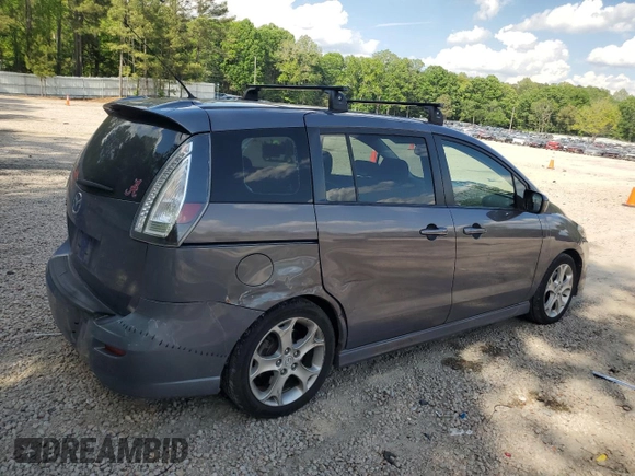 2010 Mazda 5 Sport z VIN JM1CR2W34A0386374, wystawiony jako Copart lot #54013095 z przebiegiem 76 871 mil mil oraz Szkoda całkowita • Salvage title. Historia ofert i sprzedaży dostępna na DreamBid. Obrazek 3.