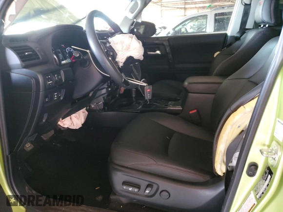 2022 Toyota 4Runner TRD Pro with VIN JTELU5JR6N5980836, listed as a Copart auction lot 63045125 with 52,714 mi miles and Salvage title. Bid and sale history available at DreamBid. Image 7.