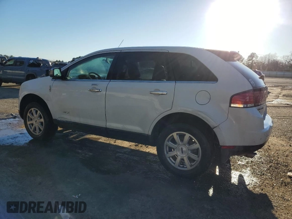 2009 Lincoln MKX with VIN 2LMDU68C59BJ11520, listed as a Copart auction lot 86328924 with 130,847 mi miles and Non Repairable. Bid and sale history available at DreamBid. Image 2.