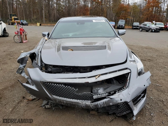 2019 Cadillac CTS-V Sedan with VIN 1G6A15S67K0115393, listed as a Copart auction lot 78399974 with NaN miles and Salvage Title. Bid and sale history available at carsss.com. Image 5.