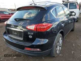 2012 Infiniti EX Journey with VIN JN1AJ0HR5CM450621, listed as a Copart auction lot 56407754 with Not Provided miles and Salvage Title. Bid and sale history available at DreamBid. Image 3.