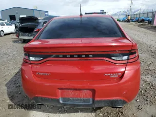 2013 Dodge Dart SXT with VIN 1C3CDFBH8DD641326, listed as a Copart auction lot 47067685 with 107,618 mi miles and Salvage Title. Bid and sale history available at carsss.com. Image 6.