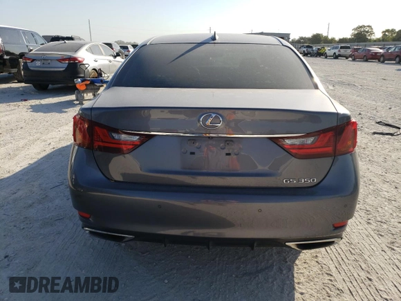 2015 Lexus GS 350 with VIN JTHBE1BL3FA002592, listed as a Copart auction lot 61535083 with 100,543 mi miles. Bid and sale history available at carsss.com. Image 6.