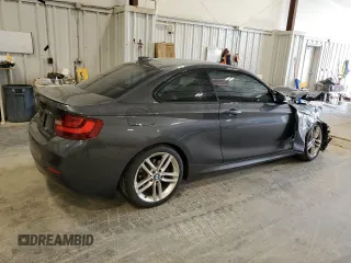 2015 BMW 2 Series 228i with VIN WBA1F5C59FV343633, listed as a Copart auction lot 60329925 with 123,644 mi miles and Non repairable. Bid and sale history available at DreamBid. Image 3.