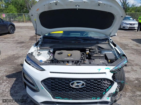 2021 Hyundai Kona SE with VIN KM8K12AA0MU614100, listed as a IAAI auction lot 41924163 with 13,146 mi miles. Bid and sale history available at carsss.com. Image 10.