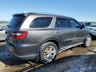 2014 Dodge Durango Citadel z VIN 1C4RDJEG3EC508556, wystawiony jako Copart lot #46340635 z przebiegiem 86 987 mil mil oraz Szkoda całkowita • Salvage title. Historia ofert i sprzedaży dostępna na DreamBid. Obrazek 3.
