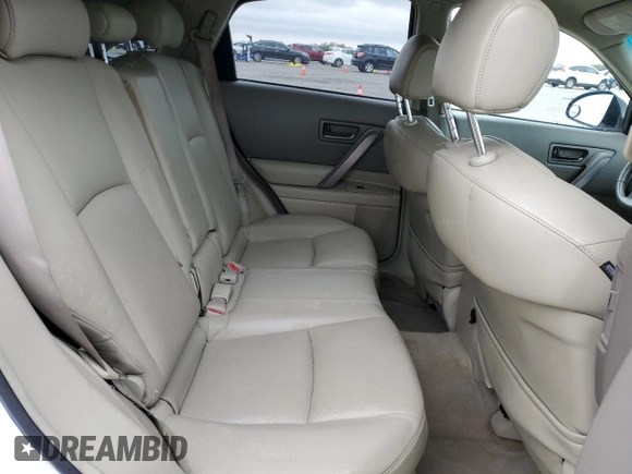 2005 Infiniti FX z VIN JNRAS08W95X201000, wystawiony jako Copart lot #51965805 z przebiegiem 293 681 mil mil oraz Szkody całkowita. Historia ofert i sprzedaży dostępna na DreamBid. Obrazek 11.