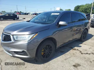 2017 Acura MDX with VIN 5J8YD3H30HL002172, listed as a Copart auction lot 60862775 with 82,832 mi miles and Salvage title. Bid and sale history available at DreamBid. Image 1.