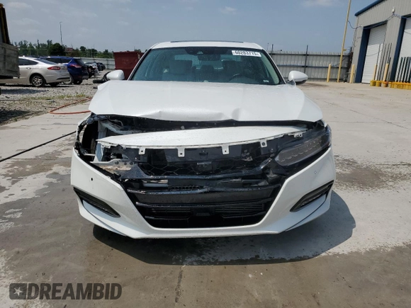 2019 Honda Accord Touring with VIN 1HGCV2F94KA032996, listed as a Copart auction lot 60283715 with 57,365 mi miles and Salvage title. Bid and sale history available at DreamBid. Image 5.