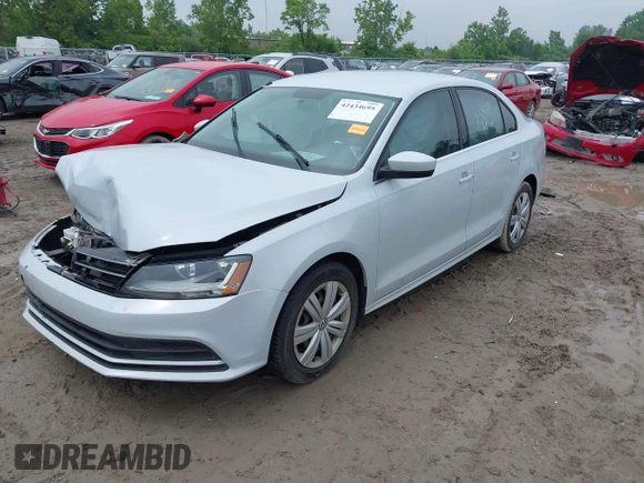 2017 Volkswagen Jetta S with VIN 3VW2B7AJ8HM328548, listed as a IAAI auction lot 42434695 with 123,236 mi miles and . Bid and sale history available at DreamBid. Image 17.