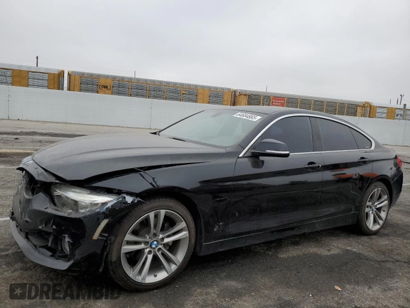2017 BMW 4 Series 430i with VIN WBA4F7C53HG785999, listed as a Copart auction lot 64684865 with 54,277 mi miles and Clean title. Bid and sale history available at DreamBid. Image 1.