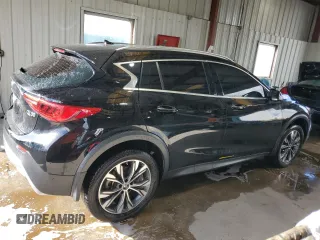 2018 Infiniti QX30 Premium with VIN SJKCH5CR8JA003525, listed as a Copart auction lot 60143134 with 53,640 mi miles and Non Repairable. Bid and sale history available at carsss.com. Image 3.