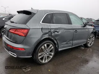 2018 Audi SQ5 Premium Plus with VIN WA1A4AFY1J2006305, listed as a Copart auction lot 37823484 with 98,000 mi miles and . Bid and sale history available at DreamBid. Image 3.