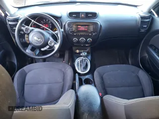 2015 Kia Soul with VIN KNDJN2A26F7172308, listed as a Copart auction lot 46660195 with 85,640 mi miles and Salvage Title. Bid and sale history available at carsss.com. Image 8.