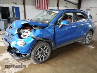 2019 FIAT 500X Trekking Plus with VIN ZFBNFYD16KP773901, listed as a Copart auction lot 63914355 with 36,425 mi miles and Salvage title. Bid and sale history available at DreamBid. Image 1.