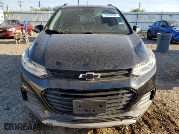 2020 Chevrolet Trax LT with VIN 3GNCJLSB4LL301220, listed as a Copart auction lot 53559365 with 45,793 mi miles and Salvage title. Bid and sale history available at DreamBid. Image 5.