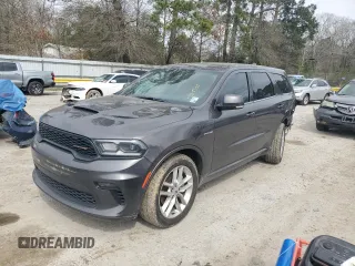 2021 Dodge Durango R/T with VIN 1C4SDHCT5MC693816, listed as a Copart auction lot 47185905 with 78,064 mi miles and Salvage Title. Bid and sale history available at DreamBid. Image 1.