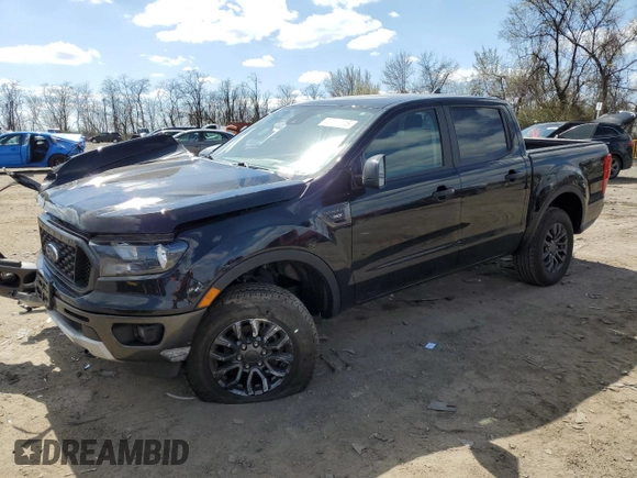 2023 Ford Ranger XL with VIN 1FTER4FH5PLE12746, listed as a Copart auction lot 50188645 with 46,334 mi miles and Salvage title. Bid and sale history available at DreamBid. Image 1.