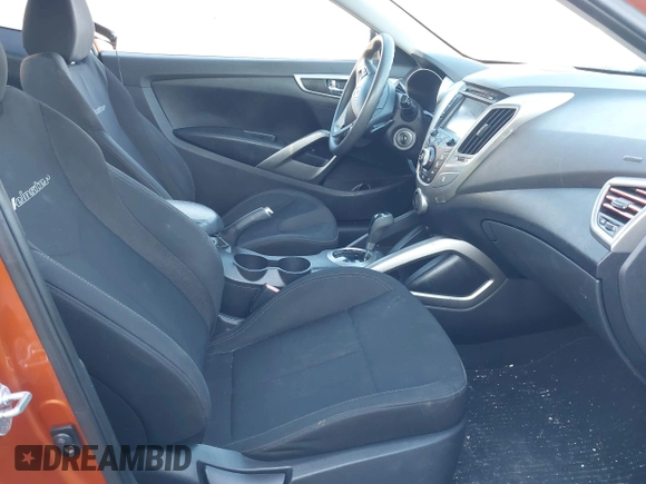 2012 Hyundai Veloster w/Black Int with VIN KMHTC6AD5CU044657, listed as a IAAI auction lot 41896892 with 115,846 mi miles and . Bid and sale history available at DreamBid. Image 5.