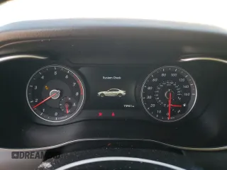 2019 Genesis G70 2.0T Advanced with VIN KMTG34LA0KU012485, listed as a Copart auction lot 66610994 with 73,941 mi miles and Salvage Title. Bid and sale history available at carsss.com. Image 9.