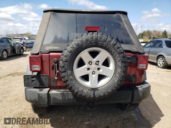 2008 Jeep Wrangler Unlimited X with VIN 1J8GA391X8L592843, listed as a Copart auction lot 53047215 with 239,726 mi miles and Salvage Title. Bid and sale history available at DreamBid. Image 6.