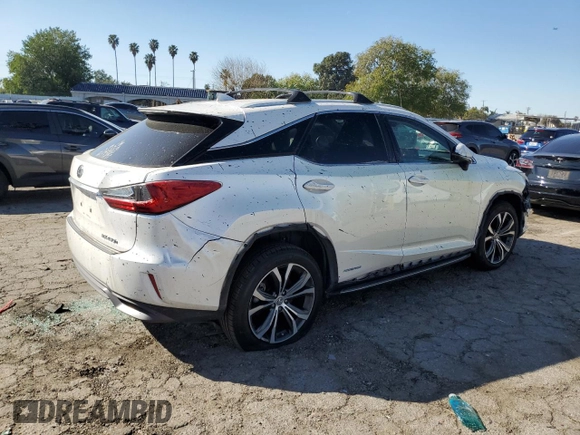 2017 Lexus RX with VIN 2T2BGMCA1HC015703, listed as a Copart auction lot 42229595 with 24,840 mi miles and Salvage Title. Bid and sale history available at carsss.com. Image 3.
