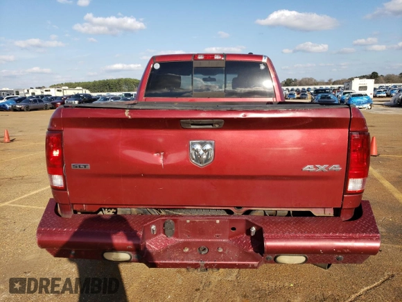 2011 Ram 2500 SLT with VIN 3D7UT2CL0BG545680, listed as a Copart auction lot 44562555 with 283,192 mi miles and Salvage title. Bid and sale history available at DreamBid. Image 6.