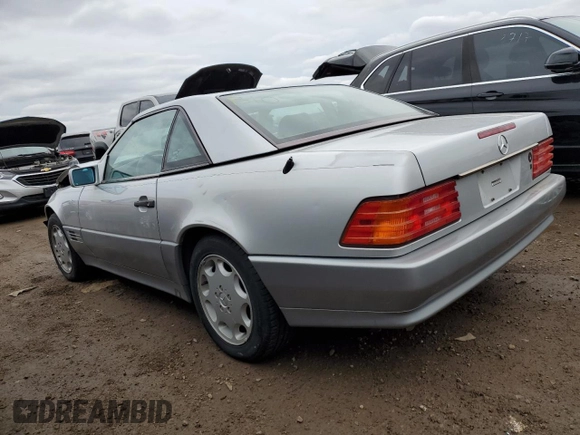 1993 Mercedes-Benz 300 with VIN WDBFA61EXPF081339, listed as a Copart auction lot 51856145 with 159,918 mi miles and Salvage Title. Bid and sale history available at DreamBid. Image 2.
