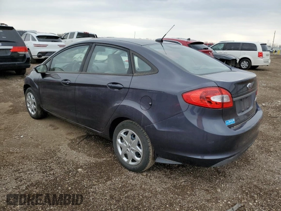 2012 Ford Fiesta S with VIN 3FADP4AJ6CM111249, listed as a Copart auction lot 53704875 with 87,472 mi miles and Salvage Title. Bid and sale history available at DreamBid. Image 2.