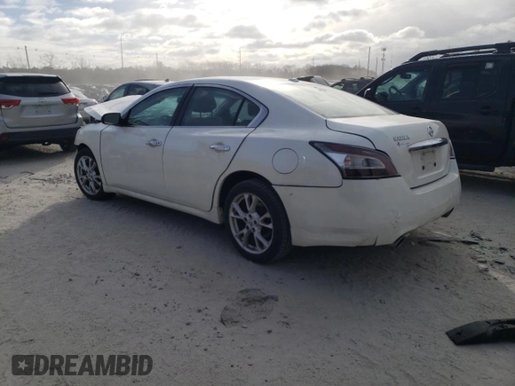 2013 Nissan Maxima SV z VIN 1N4AA5AP5DC823253, wystawiony jako Copart lot #87512605 z przebiegiem Nie podano mil oraz Czysty tytuł • Clean title. Historia ofert i sprzedaży dostępna na DreamBid. Obrazek 2.