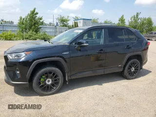 2021 Toyota RAV4 Hybrid XLE with VIN 2T3RWRFV3MW109132, listed as a Copart auction lot 60450435 with 133,331 mi miles and Clean title. Bid and sale history available at DreamBid. Image 1.