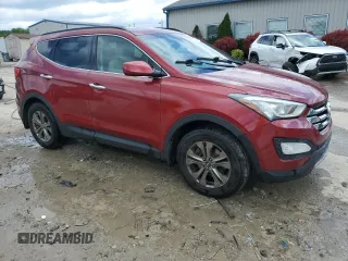 2014 Hyundai Santa Fe z VIN 5XYZU3LBXEG162407, wystawiony jako Copart lot #57793885 z przebiegiem 138 553 mil mil oraz Nie do naprawy • Non repairable. Historia ofert i sprzedaży dostępna na DreamBid. Obrazek 4.