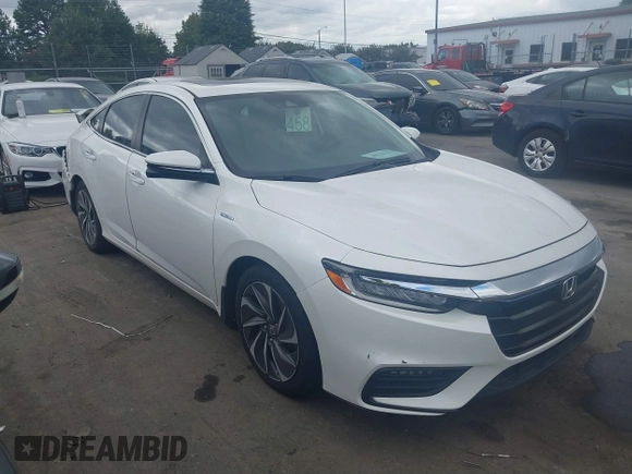 2019 Honda Insight Touring with VIN 19XZE4F91KE007748, listed as a IAAI auction lot 40233174 with 78,036 mi miles and . Bid and sale history available at DreamBid. Image 13.