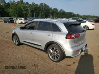 2017 Kia Niro Touring with VIN KNDCE3LCXH5066284, listed as a Copart auction lot 56571654 with 81,702 mi miles and Salvage Title. Bid and sale history available at carsss.com. Image 2.