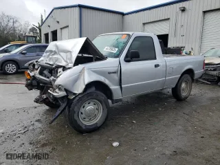 2004 Ford Ranger XL with VIN 1FTYR10DX4PB06129, listed as a Copart auction lot 44789635 with 0 mi miles and Salvage Title. Bid and sale history available at carsss.com. Image 1.