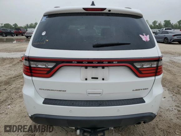 2015 Dodge Durango Limited with VIN 1C4RDHDG9FC907063, listed as a Copart auction lot 51092455 with 65,054 mi miles and Salvage Title. Bid and sale history available at carsss.com. Image 6.