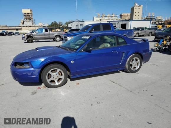 2004 Ford Mustang Standard with VIN 1FAFP40464F111564, listed as a Copart auction lot 43217855 with 180,895 mi miles and Clean Title. Bid and sale history available at carsss.com. Image 1.