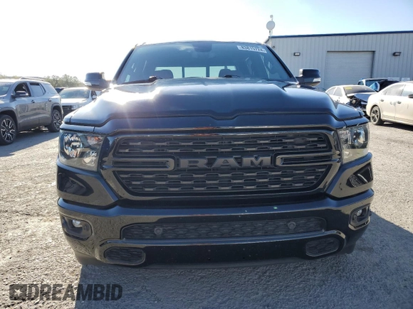2022 Ram 1500 Lone Star with VIN 1C6RREFT2NN372484, listed as a Copart auction lot 83815724 with 32,908 mi miles and Salvage title. Bid and sale history available at DreamBid. Image 5.
