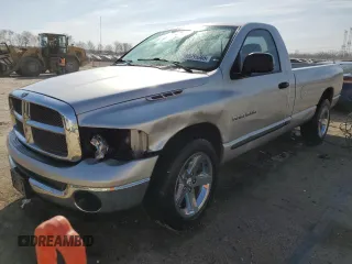 2005 Dodge 1500 ST with VIN 1D7HA16K15J553813, listed as a Copart auction lot 48865865 with 151,191 mi miles and Salvage Title. Bid and sale history available at carsss.com. Image 1.